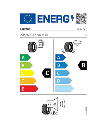 Laufenn 205/60 R16 96v Xl S Fıt Eq+ Lk01 Yaz Lastiği 2025