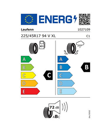Laufen 225/45 R17 94V XL S Fit EQ+ LK01 Oto Yaz Lastiği 2025