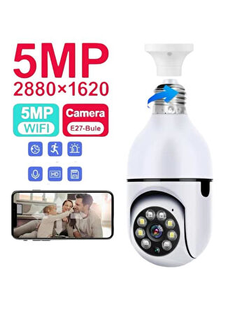 Çift Yönlü Sesli Duylu Kamera 360° Dönme Özelliği