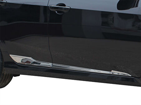 Honda Civic 10 Yan Kapı Çıtası 4 Prç Krom 2016 ve Sonrası