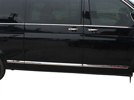 VW Transporter T6 Yan Kapı Çıtası 5 Prç Krom (K.Ş) 2015 ve Sonrası