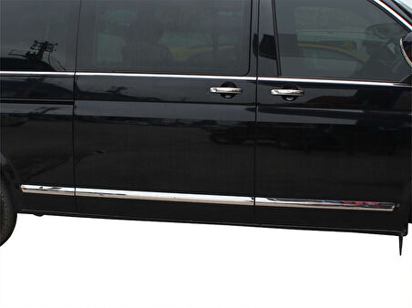 VW Caravelle T6 Yan Kapı Çıtası 5 Prç Krom (K.Ş) 2015 ve Sonrası