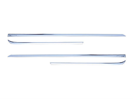 Renault Megane 4 SD Yan Kapı Çıtası 4 Prç Krom 2017 ve Sonrası