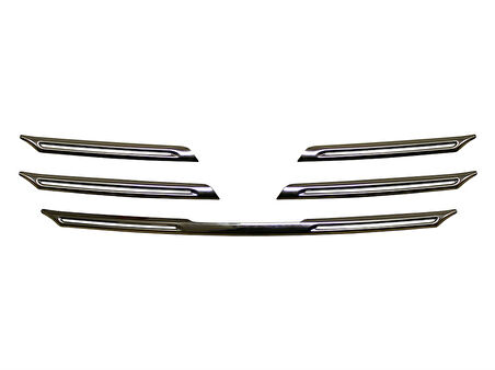 Renault Megane 4 SD Ön Panjur 5 Prç Krom 2017 ve Sonrası