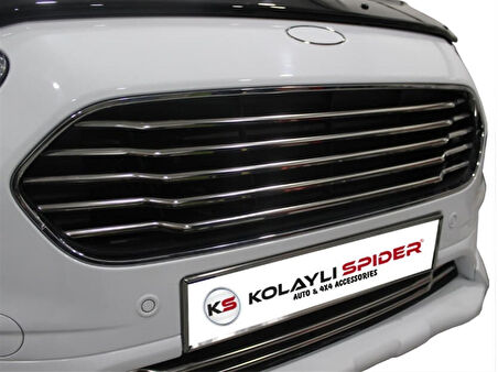 Ford Courier Ön Panjur 5 Prç Krom 2017 ve Sonrası