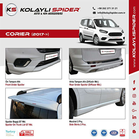 Ford Courier Ön Tampon Altı 2017 ve Sonrası