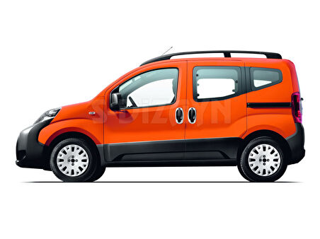 S-Dizayn Citroen Nemo Krom Kapı Kolu Çerçevesi 5 Kapı 2008-2017