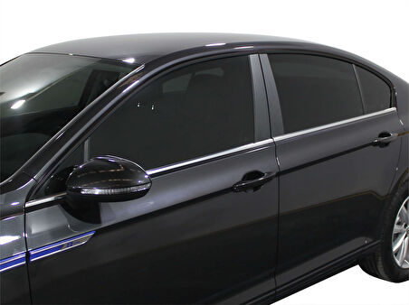 VW Passat B8.5 Cam Çıtası 4 Prç Krom 2019 ve Sonrası