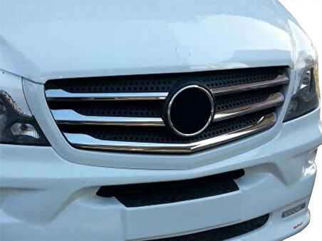 Mercedes Sprinter W906 NCV3 Ön Panjur 5 Prç Krom 2014 ve Sonrası