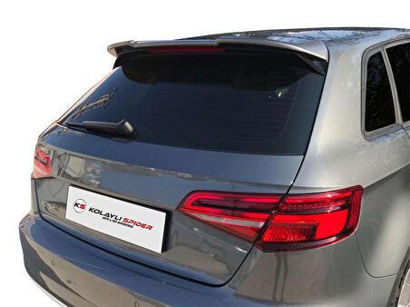 AUDI A3 HB Spoiler Fiber 2013 ve Sonrası