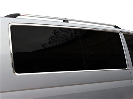 VW Transporter T5.5 Cam Çerçevesi 14 Prç Krom (K.Ş) Çift Sürgü 2010-2014