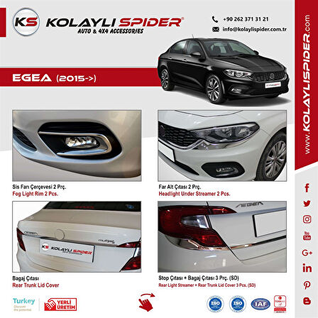 Fiat Egea SD Arka Tampon Altı 2015 ve Sonrası