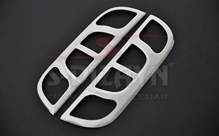 S-Dizayn Citroen Nemo Krom Stop Çerçevesi 2 Prç 2008-2017