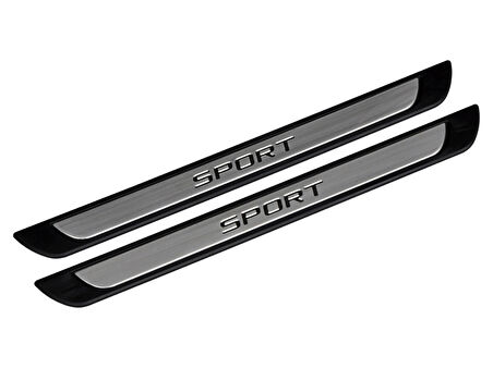 S-Dizayn Volkswagen Caddy Krom Kapı Eşik Koruması Sport Line 2010-2015 2 Parça