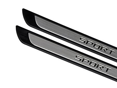 S-Dizayn Volkswagen Caddy Krom Kapı Eşik Koruması Sport Line 2010-2015 2 Parça