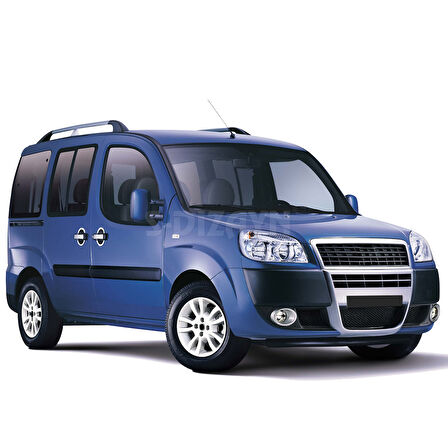 S-Dizayn Fiat Doblo Krom Kapı Kolu 5 Kapı 2000-2010