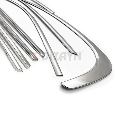 S-Dizayn Bmw 3 Serisi F30 Krom Cam Çerçeve Seti 8 Prç 2012-2017 A+ Kalite