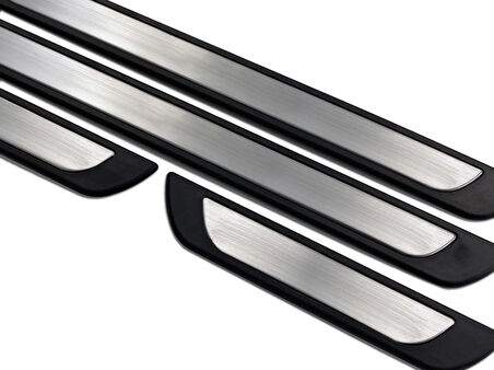 S-Dizayn Honda Accord 8 Krom Kapı Eşik Koruması Krom Line 2007-2011 4 Parça