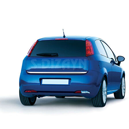 S-Dizayn Fiat Grande Punto Krom Bagaj Alt Çıta 2006-2018