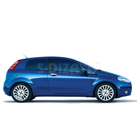 S-Dizayn Fiat Grande Punto Krom Kapı Kolu 2 Kapı 4 Prç 2006-2018 (Çerçeveli)