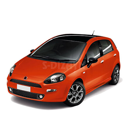 S-Dizayn Fiat Grande Punto Krom Kapı Kolu 4 Kapı 8 Prç 2006-2018 (Çerçeveli)