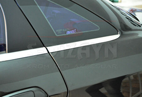 S-Dizayn Fiat Linea Krom Cam Çıtası 8 Prç 2007-2018