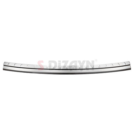 S-Dizayn Audi Q7 Krom Arka Tampon Eşiği 2015 Üzeri