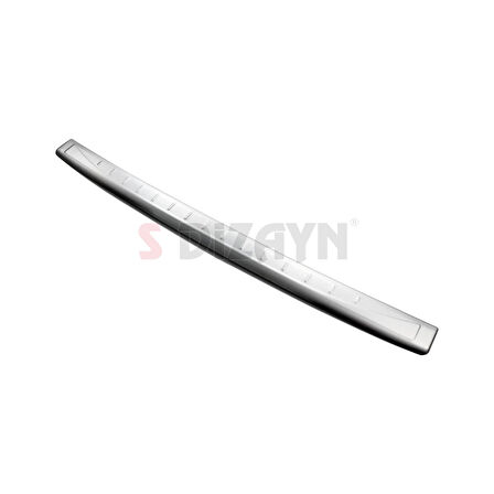 S-Dizayn Fiat 500 Krom Arka Tampon Eşiği 2007-2012