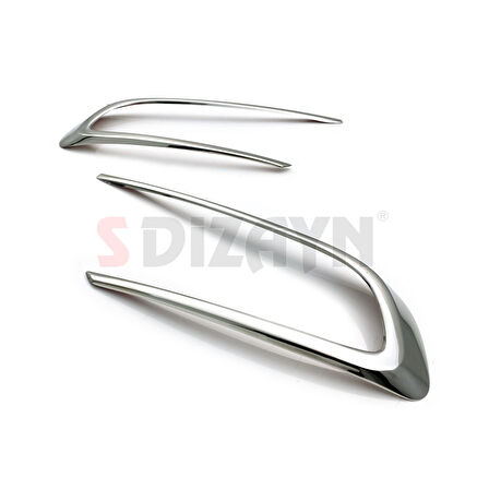 S-Dizayn Fiat Egea Krom Sis Farı Çerçevesi 2 Prç. 2015-2020