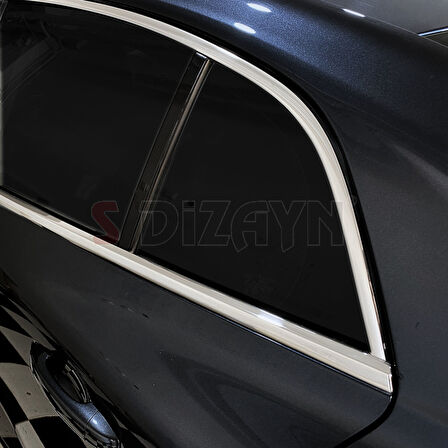 S-Dizayn Renault Megane 4 SD Krom Cam Üst Çıtası 6 Prç. 2016-2020