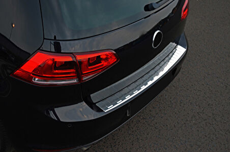 S-Dizayn VW Golf 7 HB Krom Arka Tampon Eşiği 2013-2020