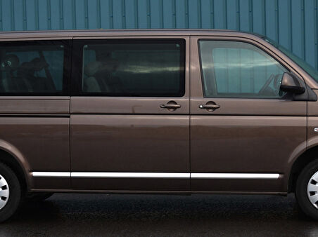 S-Dizayn VW T5 Transporter Krom Yan Kapı Çıtası 5 Prç. (K.Ş) 2010 Üzeri