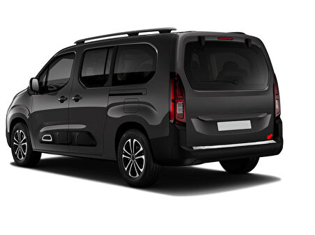 S-Dizayn Citroen Berlingo 3 Krom Arka Tampon Eşiği 2019 Üzeri