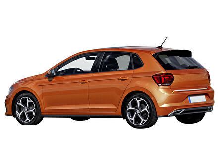 S-Dizayn VW Polo MK6 Krom Bagaj Alt Çıta 2017-2021