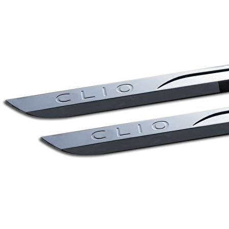 S-Dizayn Renault Clio 5 Krom Yan Kapı Çıtası 4 Prç. 2019 Üzeri