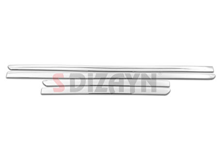 S-Dizayn Audi A3 HB SD Krom Kapı Yan Çıtası 2013-2017