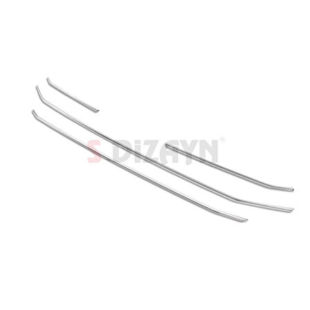 S-Dizayn Ford Tourneo Custom Krom Ön Panjur 4 Prç 2018-2023