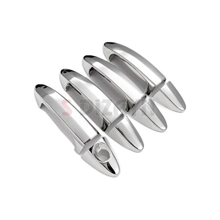 S-Dizayn Ford Courier Krom Kapı Kolu 4 Kapı 2014-2022