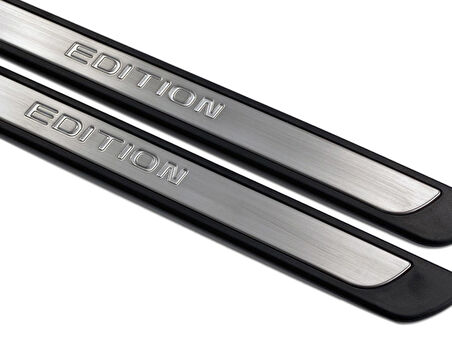 S-Dizayn Seat Leon Mk3 SC Krom Kapı Eşik Koruması Edition Line 2012-2013 2 Parça