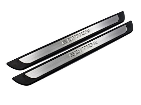 S-Dizayn Opel Astra J GTC Krom Kapı Eşik Koruması Edition Line 2011-2018 2 Parça