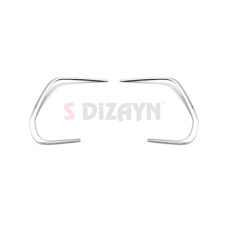 S-Dizayn VW Tiguan Krom Sis Çerçevesi 2 Prç. 2020-2024