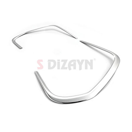 S-Dizayn VW Tiguan Krom Sis Çerçevesi 2 Prç. 2020-2024