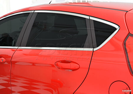 S-Dizayn Ford Fiesta Krom Cam Çerçevesi 16 Parça 2009-2017 A+ Kalite