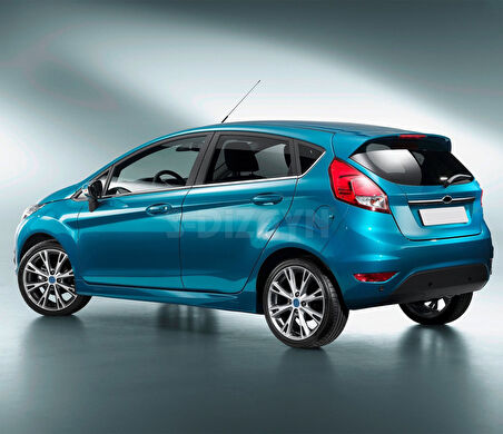 S-Dizayn Ford Fiesta Krom Cam Çıtası 8 Prç 2009-2017