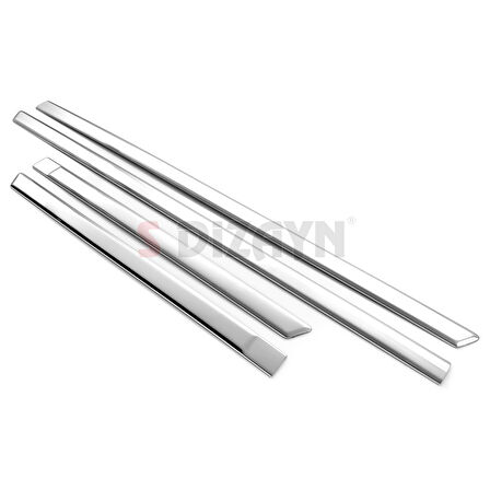 S-Dizayn Ford Fiesta Krom Yan Kapı Çıtası 4 Prç 2002-2006