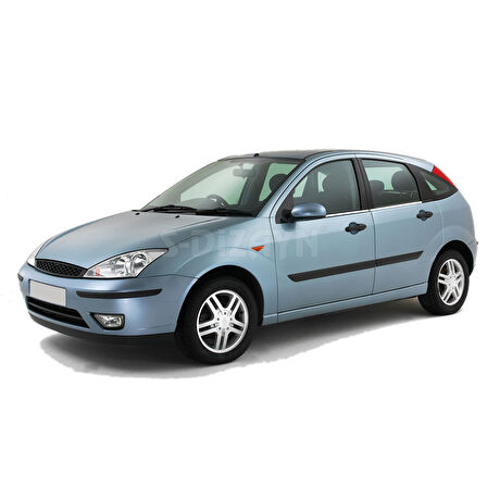 S-Dizayn Ford Focus 1 Krom Cam Çıtası 4 Prç 1998-2005