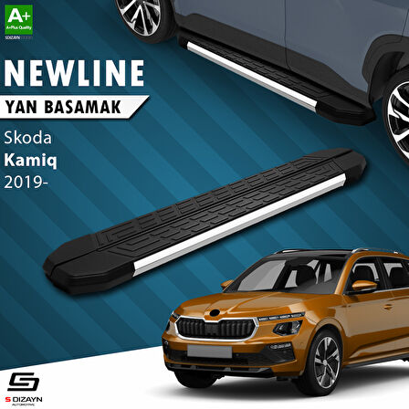S-Dizayn Skoda Kamiq NewLine Krom Yan Basamak 183 Cm 2019 Üzeri A+ Kalite
