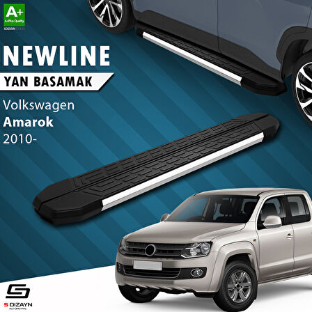 S-Dizayn VW Amarok NewLine Krom Yan Basamak 203 Cm 2010-2023 A+ Kalite