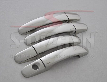 S-Dizayn Ford Focus 2 Krom Kapı Kolu 4 Kapı 2005-2011