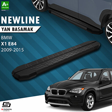 S-Dizayn Bmw X1 E84 NewLine Siyah Yan Basamak 183 Cm 2009-2015 A+ Kalite